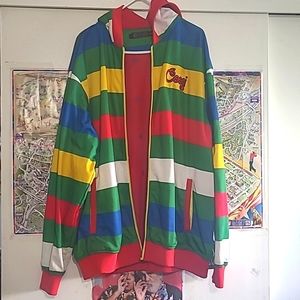 Coogi 4xl multicolor hoodie sweatshirt
